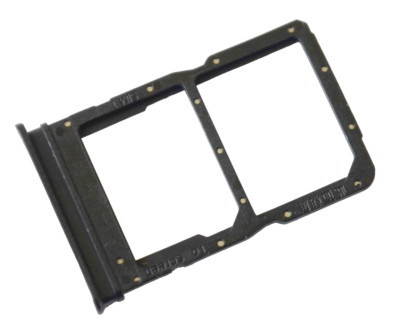 OEM HONOR X8a REPLACEMENT BLACK DUAL SIM CARD HOLDER TRAY