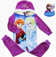 Disney FROZEN Schlafanzug Eiskönigin Teddy P...