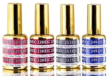 DND DC Mermaid Glitter Gel 0.5 oz LED/UV DND Gel Polish - Pick Any.