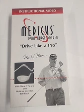 MEDICUS DUAL HINGE DRIVER  Drive Like A Pro VHS *sealed New MARK O'Hara Bob Koch