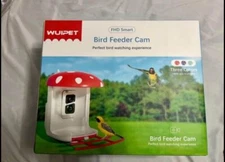 WUIPET Smart Bird Feeder with Camera Red