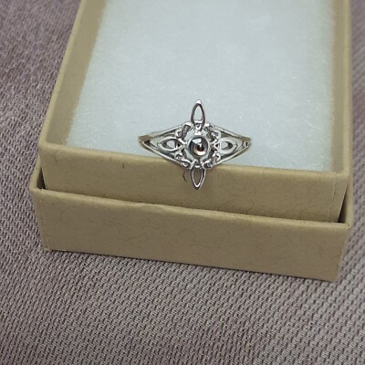 Zehenring Sterling Silber 925 - Hexenknoten Abalone Muschel - ''Goddess Collection''