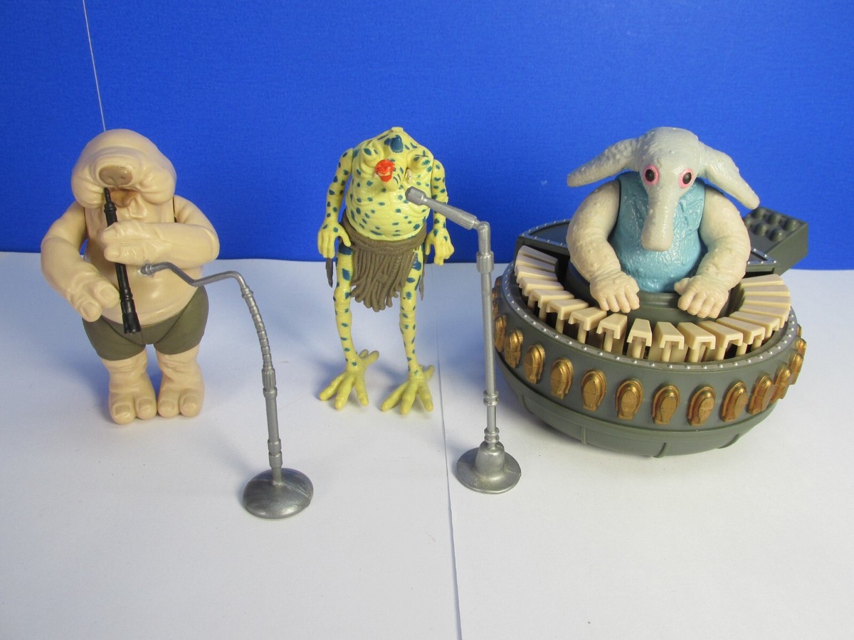 COMPLETE original VINTAGE star wars SY SNOOTLES & REBO BAND ACTION