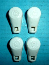 4 Millen Plate / Grid Caps Porcelain 9/16in for 3B28 572B 811 813 Tube