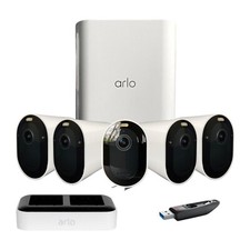 Arlo Pro 5S 2K XL 5 Camera Wireless Smart Security System with Dual-Band WiFi