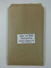 Brown Kraft Paper Merchandise Bag 500 Qty. 6" x 9" Retail Shopping Bags