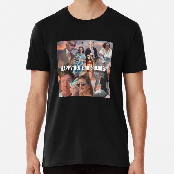 Hot Political Girl Summer Bipartisan Political Made in USA T-Shirt S-5XL