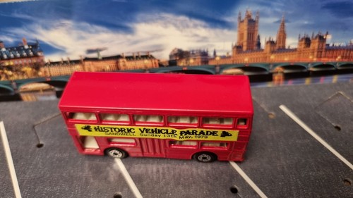 MATCHBOX MB17 LONDONER AUTOBÚS SANDWELL VEHÍCULO DESFILE sin embalaje - Imagen 8 de 9