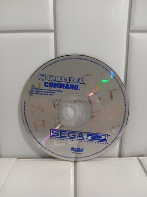 Cobra Command (Sega CD, 1992) (Game Disc Only)