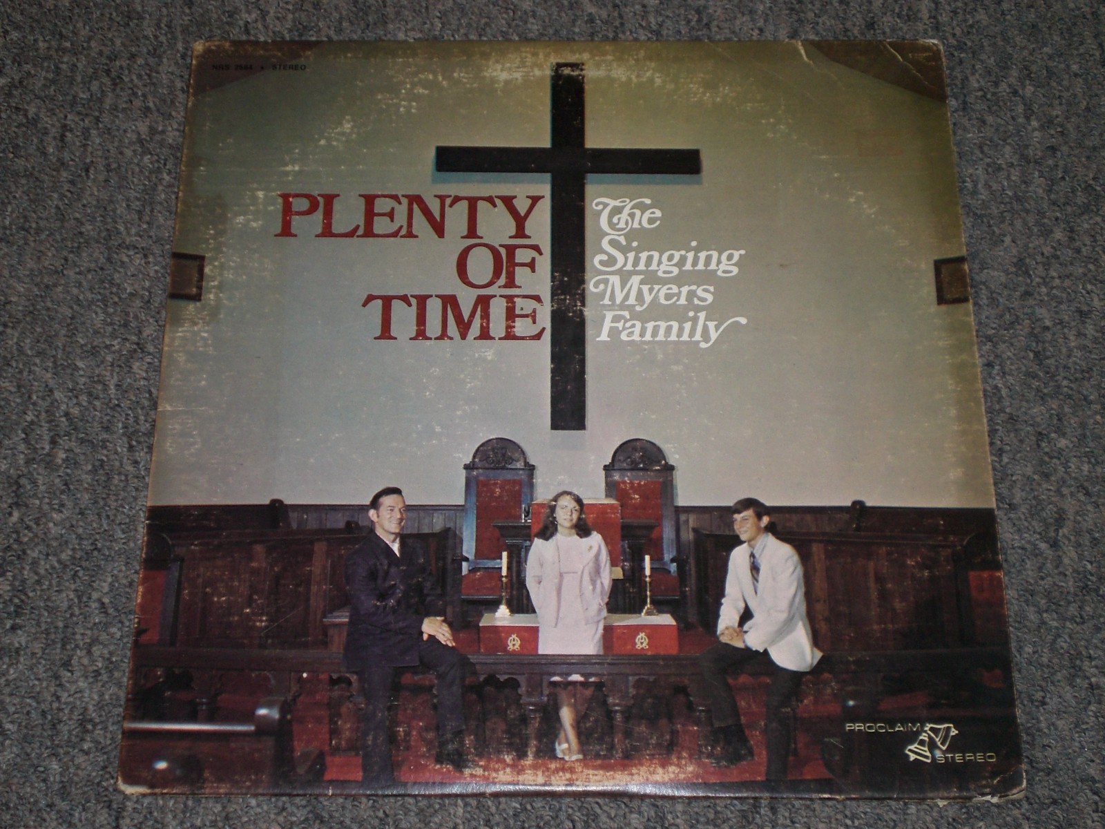 The Singing Myers Family~Plenty of Time~Private Label Christian Gospel~FAST SHIP