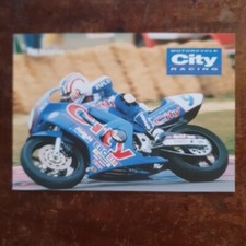 Phil McCallen, Motorcycle City Racing Postcard, Unposted.