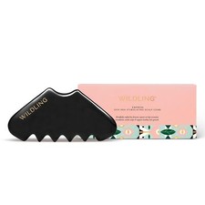 WILDLING Empress Gua Sha Stimulating Scalp Massager Comb I Scalp Scrubber for...