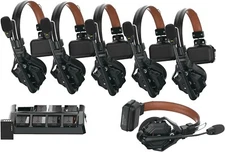 Hollyland Solidcom C1 Pro Wireless Intercom Headset System 6-Person 1100ft ENC