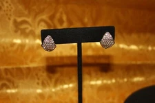 GENUINE CRYSTAL  EARRING (#153) WITH GENUINE CRYSTALS BRAND NEW