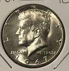 1967 Kennedy BU 40% Silver
