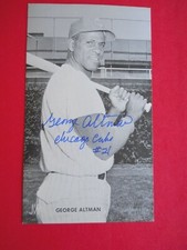 George Altman - Autographed 3 1/4