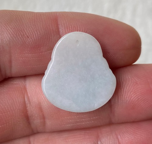100% A-Grade Jadeite Maitreya Buddha Pendant Jade Laughing Buddha Pendant Y054 - Picture 36 of 42