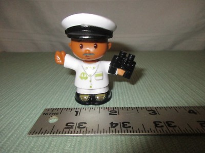 Fisher Price Little People Friendship Friend ship AA Dad father boat captain