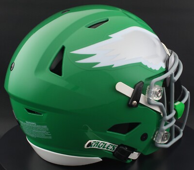 PHILADELPHIA EAGLES NFL Riddell SPEEDFLEX Authentic Gameday Football Helmet