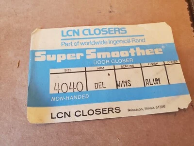 LCN 4040 Delayed Action Alum Door Closer