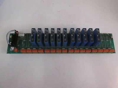 SVG AVP 8000 169590-001, 16 Channel Backplane w/ 11 Type R Isolated T/C 5B37