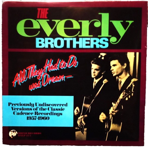 THE EVERLY BROTHERS – It's Everly Time! 1960 Stereo Vinyl LP ORIG
