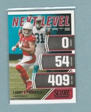 2021 Score - Next Level Stats Purple #NL11 Larry Fitzgerald