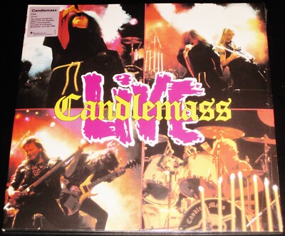 Candlemass: Live In Sweden, 1990 2 LP Black Vinyl Record Set 2010