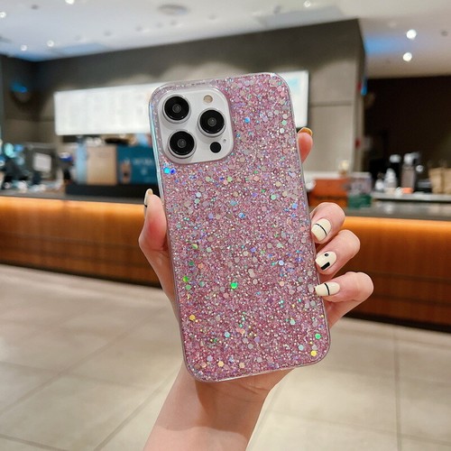 For iPhone 15 Pro Max 14 13 12 11 XR 8 Plus Bling Glitter Shockproof Case Cove - Picture 3 of 19