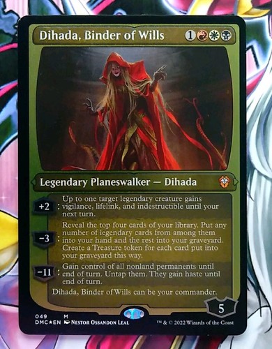THICK STOCK FOIL Dihada, Bin der of Wills - MTG - Magic - Near Mint