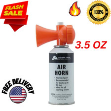 Super Loud Air Horn Can Emergency Hand Held Compressed Boat Horns Siren 3.5 Oz Super Loud Air Horn Can Emergency Hand Held Compressed Boat Horns Siren 3.5 Oz