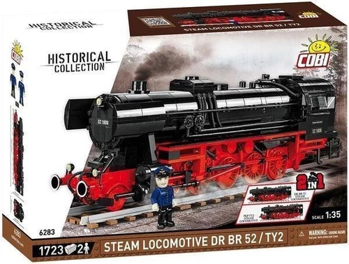 COBI 6283 DR BR 52/TY2 Steam Locomotive Eisenbahn 6283 Teile NEU & OVP !