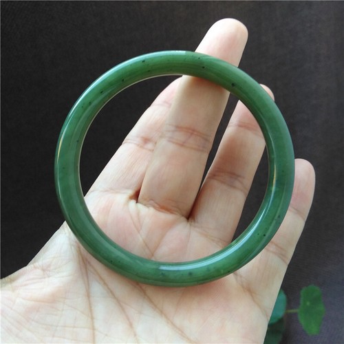Brazalete de jaspe para mujer True Hetian tienen certificado de evaluación - Imagen 3 de 12