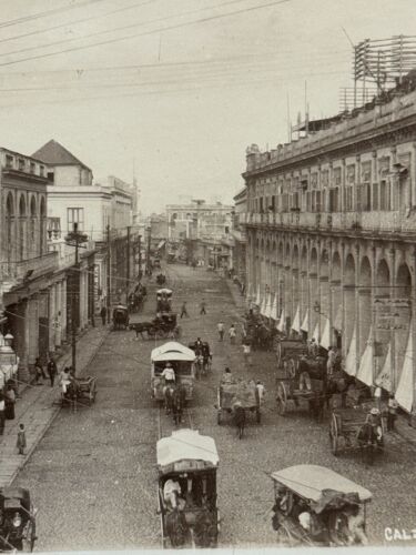 Photographie Ancienne  Vers 1900 Rue Galiano La Havane  Cuba Réf P - Afbeelding 1 van 13