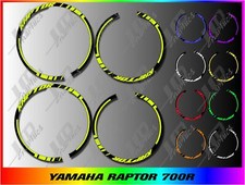 Yamaha Raptor 700R Rims Decals Stickers ..