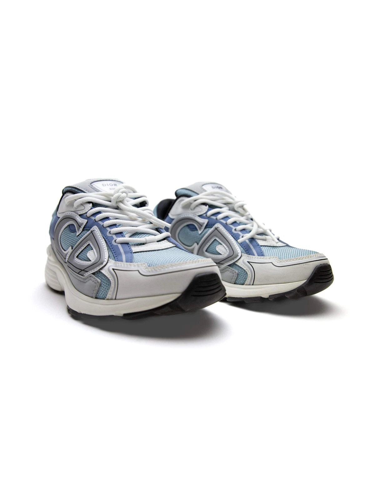 Baskets réfléchissantes homme Dior B30 bleu gris 8,5 bleu