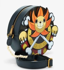 Loungefly One Piece Thousand Sunny Figural Crossbody Bag NWT