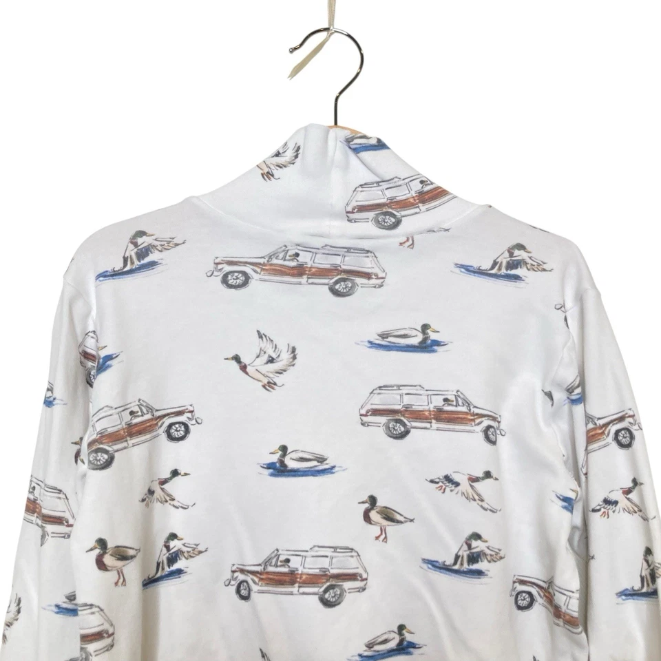 Sudadera Smockingbird Ducks And Trucks Estampado Cuello Alto Niños Talla 8 Foto 4 de 4