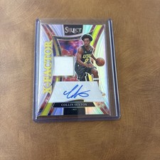 2024-25 Panini Select - X-Factor Memorabilia Signatures Collin Sexton...