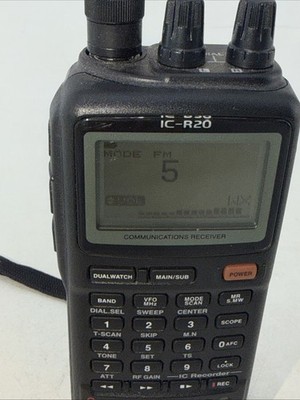 Icom IC-R20 Communications Receiver with Antenna | eBay