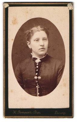 Fotografie H. Pompeati-Bär, Luzern, Hirschmatte 468 CDV /Kabinett-Foto