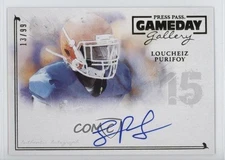 2014 Press Pass Gameday Gallery Gold 13/99 Loucheiz Purifoy Rookie Auto RC 0wp8