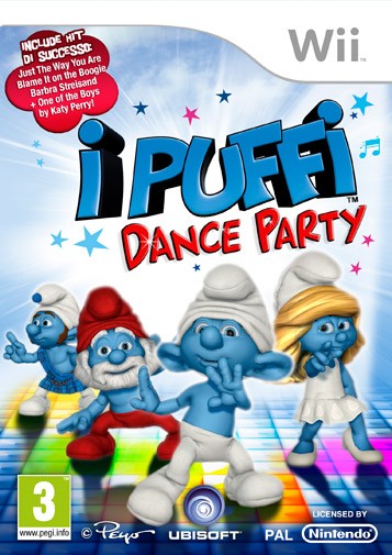 WII I Puffi Dance Party UFFICIALE ITALIA