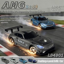 LD4301 1/43 AMG 4WD Full Scale Mini Drift Racing RC Car Jouets pour enfants
