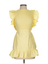 Nasty Gal Inc. Women Yellow Casual Dress 2
