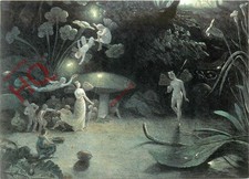 Ansichtskarte -: Francis Danby, Sccne aus ein...