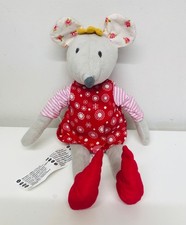 ikea Fabler mus 12" peluche giocattolo morbido bambina topo in vestito rosso