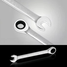 Flex Head Ratcheting Wrench Set Metric Ratchet Combination Wrenches Repair Tool