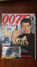 007 Spy Files Issue 1 – James Bond Mission Reports + Sealed Cards Pack