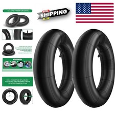 Durable and Reliable 13 x 5.00-6 Inner Tubes with Straight Valve Stem - 2 Count